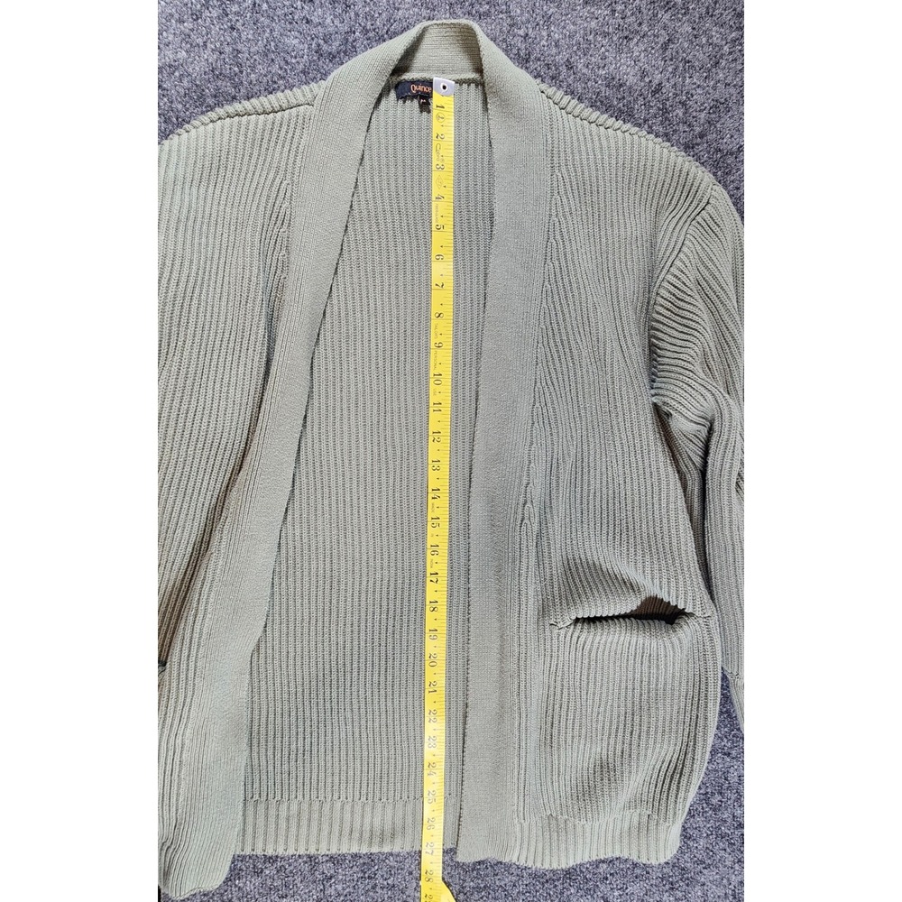 Quince Women's Cardigan Size M Organic Cotton Minimalist Neutral Oversized Cozy - Picture 8 of 9